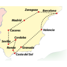 ANDALUCIA & MEDITERRANEAN COAST 9 Days